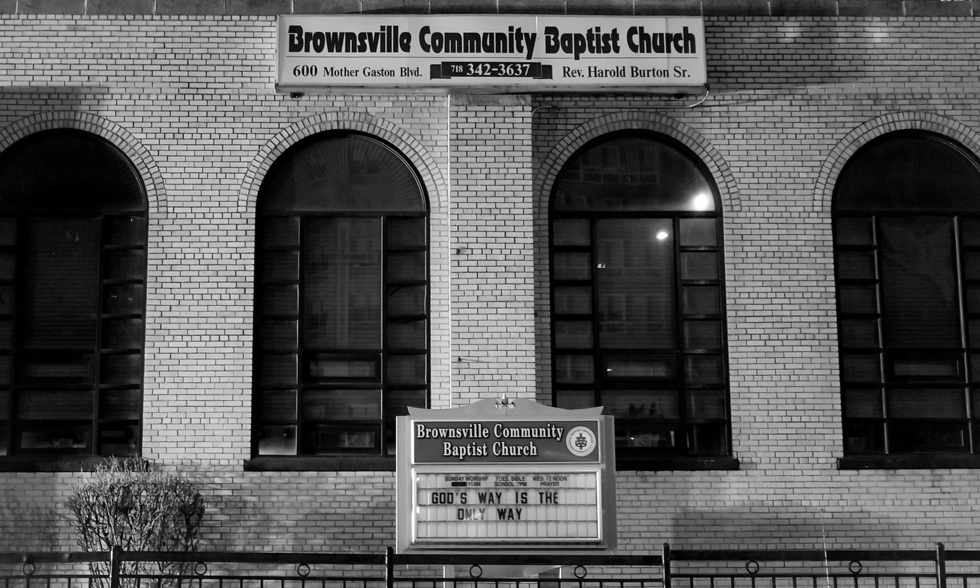 Contact – Brownsville Community Baptist Church